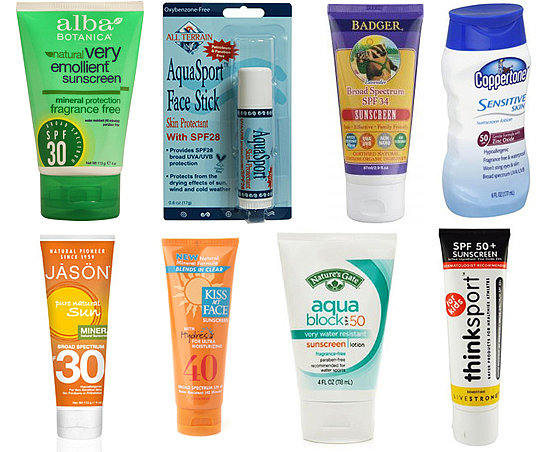 safest sunscreens