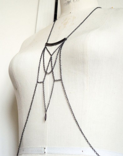 body chain harness necklace easy