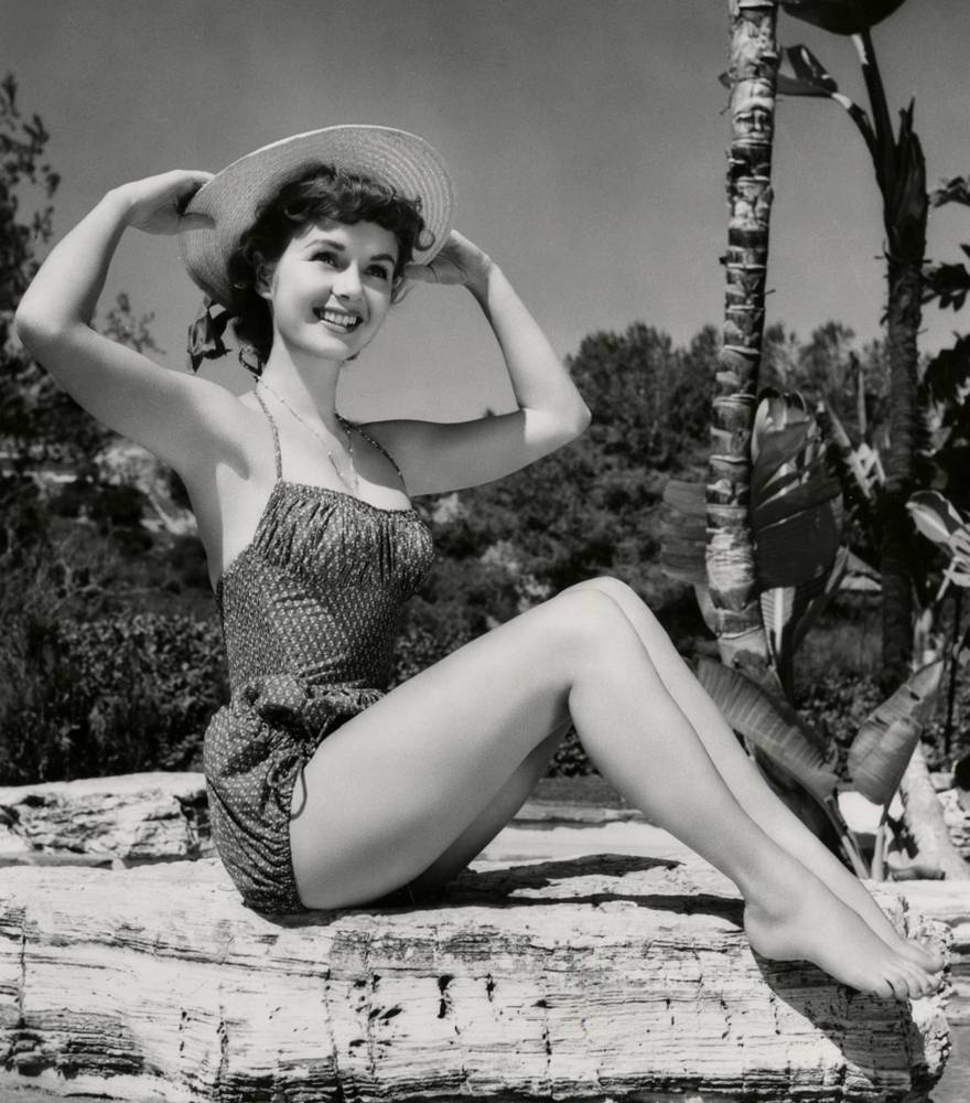 debbie reynolds black and white young