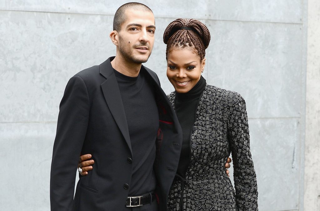 MILAN, ITALY - FEBRUARY 25: Janet Jackson and Wissam al Mana attend the Giorgio Armani fashion show during Milan Fashion Week Womenswear Fall/Winter 2013/14 on February 25, 2013 in Milan, Italy. (Photo by Venturelli/WireImage)